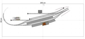 Fleischmann Gleisplan Spur N - Ebene 2