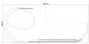 Fleischmann Nebenbahn 200x90 Ebene 1