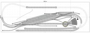 Gleisplan Fleischmann Spur N 350x120 Ebene1